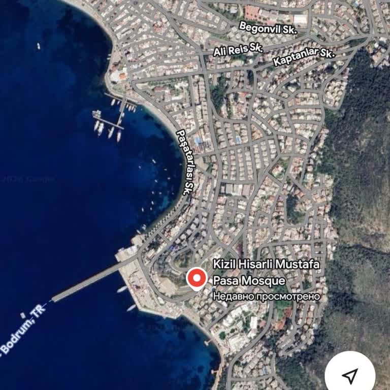 Bodrum’da Camilerin Yanlış Konumları Google Maps’te Bayram Namazını Kaçırttı