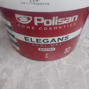 Polisan Elegans Boya Yanlış Renk Çıktı