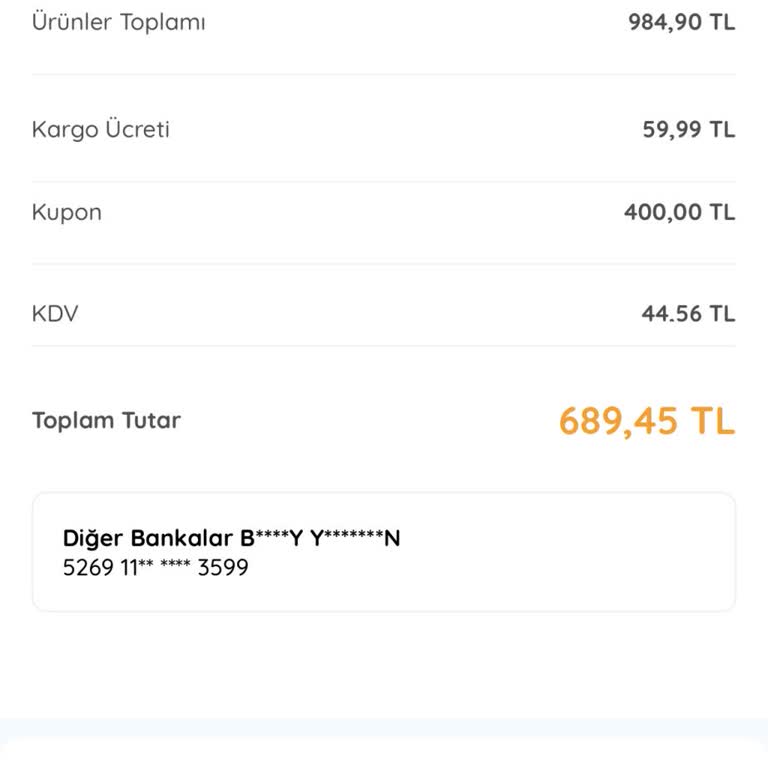 Ebebek İptal Edilen Siparişte Kart İadesi Ve Kupon Sorunu