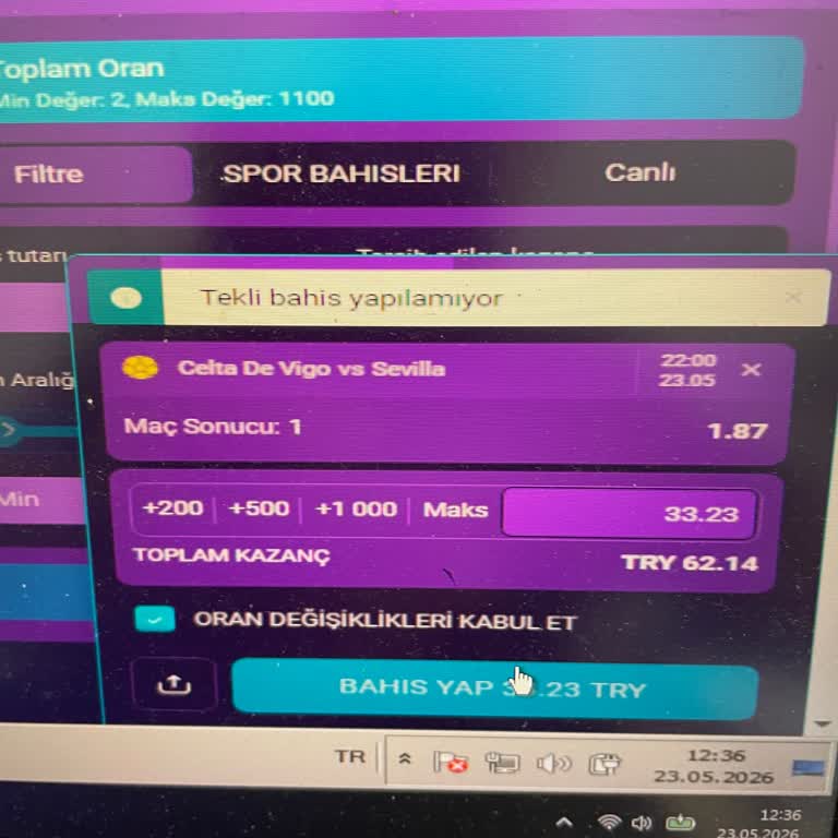 50 Bin TL Çekim Spor Bahis Kapalıyken Çevrim Şartı Nedeniyle Engellendi
