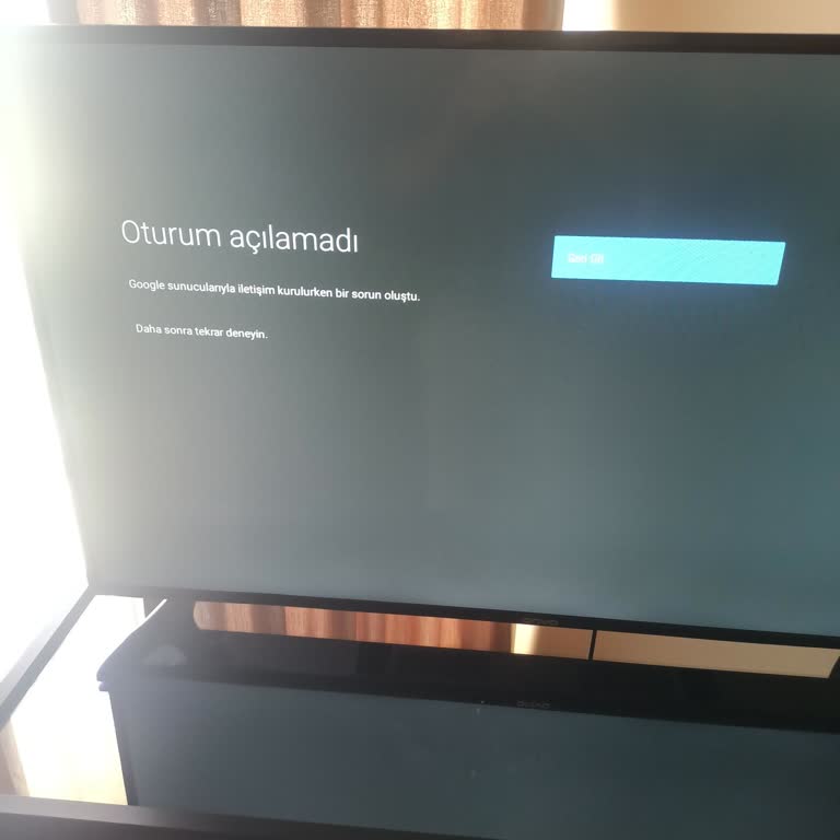 Onvo Televizyonda Sistem Kurtarmadan Sonra Google Play Store Çalışmıyor