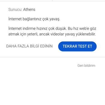 Turuncunet Bağlantı Sürekli Yavaşlıyor