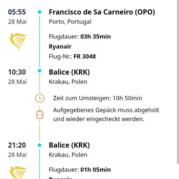 Kiwi.com Sendet Keine Buchungsbestätigung Für Meinen Ryanair Flug
