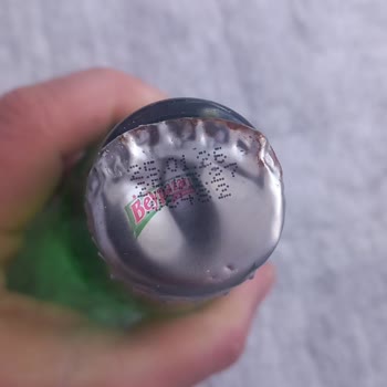 Kapağı Tam Kapatılmayan Beypazarı Maden Suyu Şişesinde Pas Ve Sağlık Sorunu