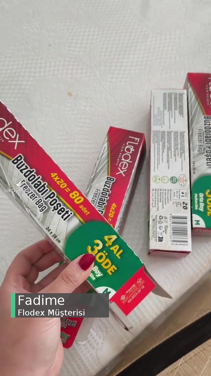 Flodex Buzdolabı Poşeti Boş Çıktı videonun kapak resmi