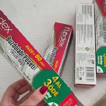 Flodex Buzdolabı Poşeti Boş Çıktı