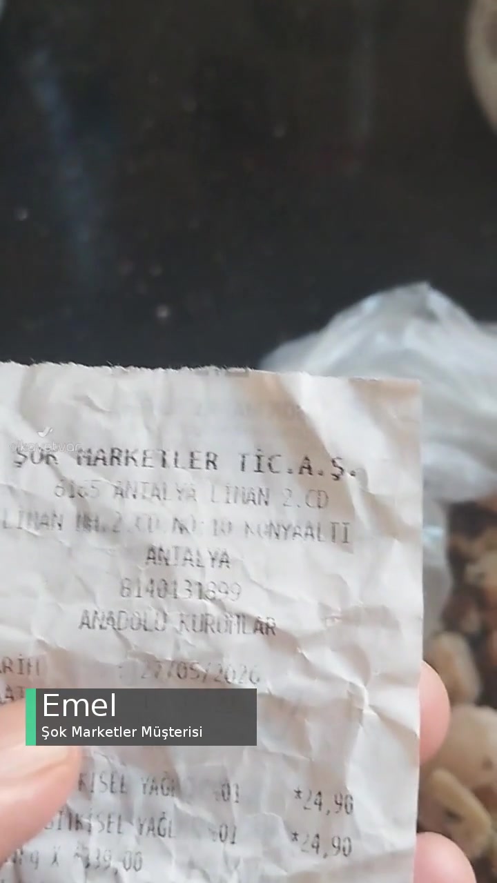 Şok Marketler Badi Marka Tavuk Bozuk Çıktı! videonun kapak resmi