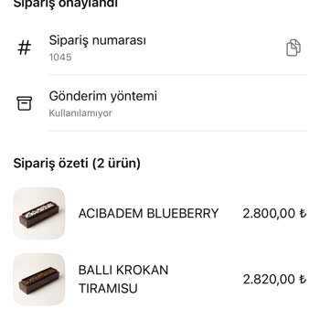 Veloure Noir Pastanın Zamanında Gelmemesi ve Yanlış Gelmesi