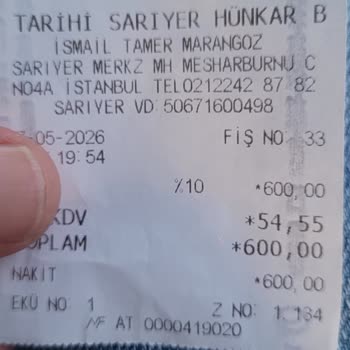 Hünkar Börekçisi Sarıyer Fahiş Fiyata Dondurma Satıyor