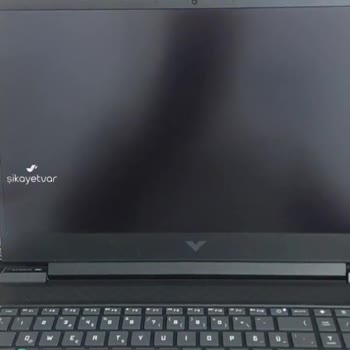 HP Victus 16 Siyah Ekran