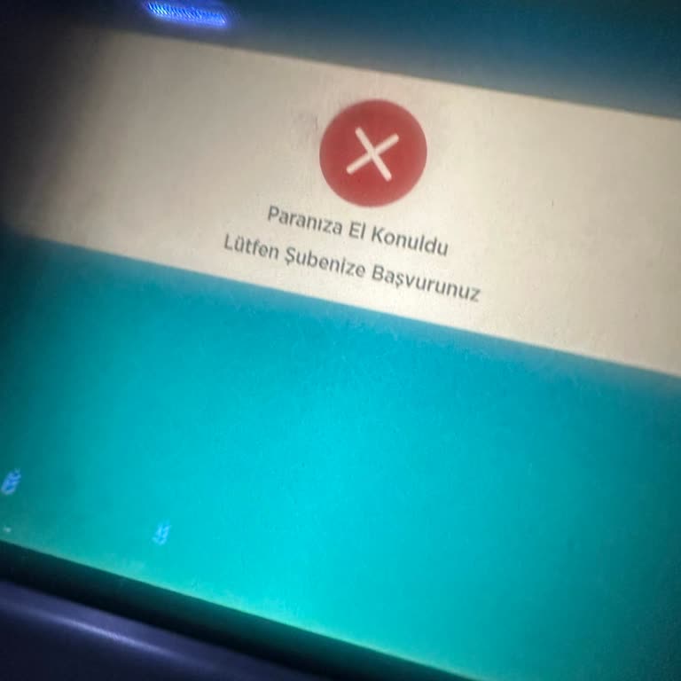 ATM'den QR İle 2.500 TL Çekme İşlemi Şüpheli Olarak Durdu, 20 Gün Süren İtiraz Süreci