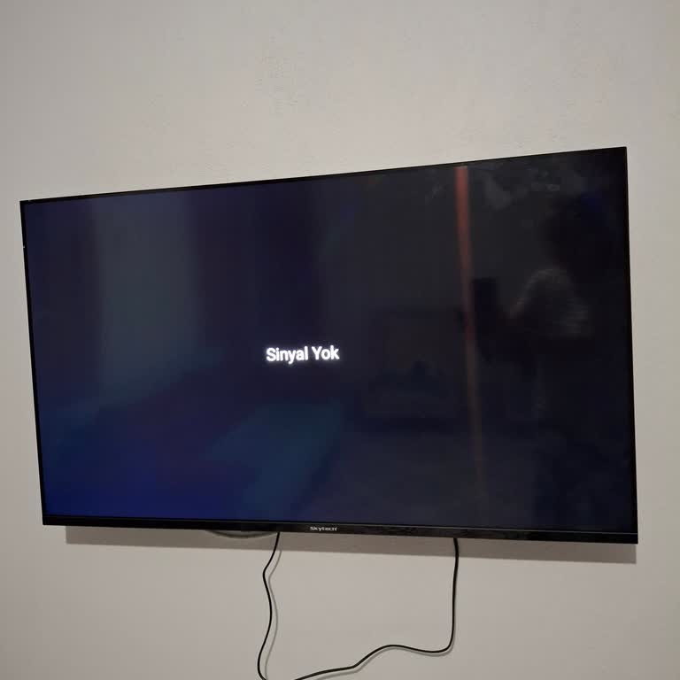 Skytech TV’de Sürekli Sinyal Yok Uyarısı, Tamir Ya Da Değişim Talebi