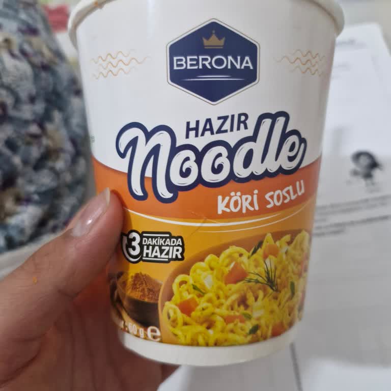 Berona Noodle’da Ekşi Tat: Son Kullanma Tarihi Geçmemiş Olmasına Rağmen