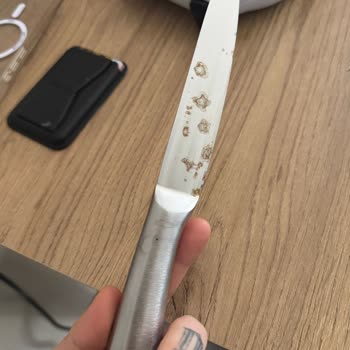 Alman Çeliği Bıçak Setinde İlk Kullanımda Paslanma Sorunu