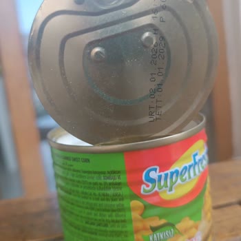 Superfresh Konserve Mısırda Canlı Yabancı Madde Çocuk Sağlığı Tehlikede