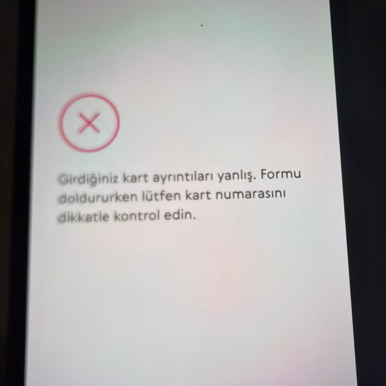 Paysend Para Çekme İşleminde Ziraat Bankası Kartı İçin Yanlış Bilgi Hatası