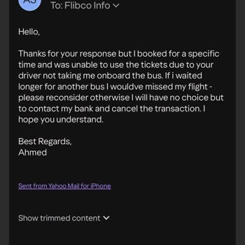 Horrible Service And No Refund From Flibco