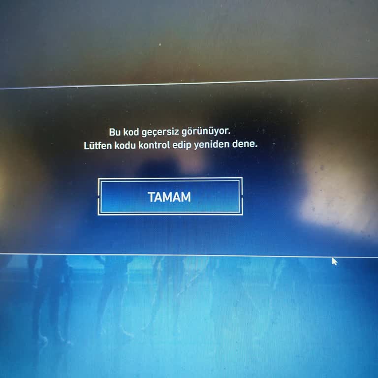 Geçersiz Valorant VP Kodu Ve Cevapsız Destek