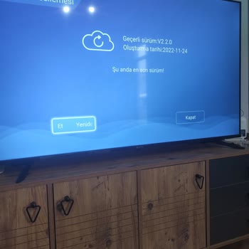 Dijitsu 65 İnç Televizyonda YouTube Ve Kanal Sorunları Yazılım Güncellemesi Talep Ediliyor