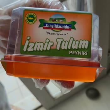 Tahsildaroğlu İzmir Tulum Peynirinde Plastik Tadına Şikayet Ve İade Talebi