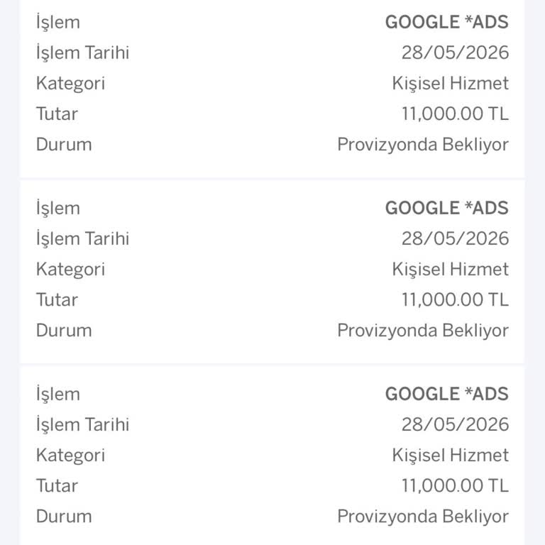 Yetkisiz Kart Çekimi Ve Tazminat Talebi