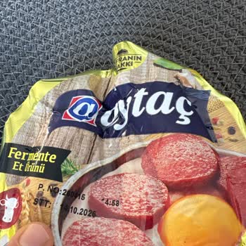 Şok Marketler Kampanyasındaki Bozulmuş Aytaç Dana Sucuğu