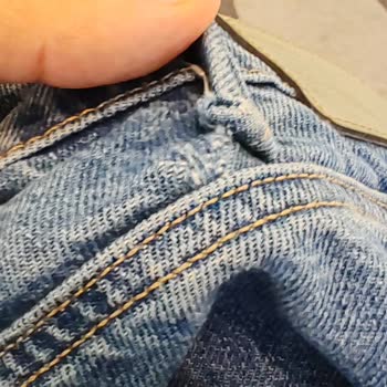 Mavi Hunter Kot Pantolonunda Dikiş Patlaması Ve Hızlı Çözüm Talebi