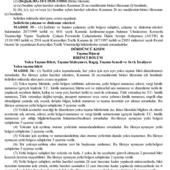 Has Turizm Ve Obilet'in Yasal Açık Bilet Talebimi Reddetmesi