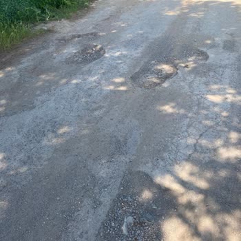 Şile’deki Doludere Konakları Yolundaki Çukurlar Acilen Onarılmalı