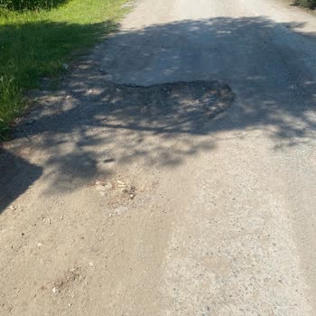 Şile’deki Doludere Konakları Yolundaki Çukurlar Acilen Onarılmalı