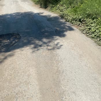 Şile’deki Doludere Konakları Yolundaki Çukurlar Acilen Onarılmalı