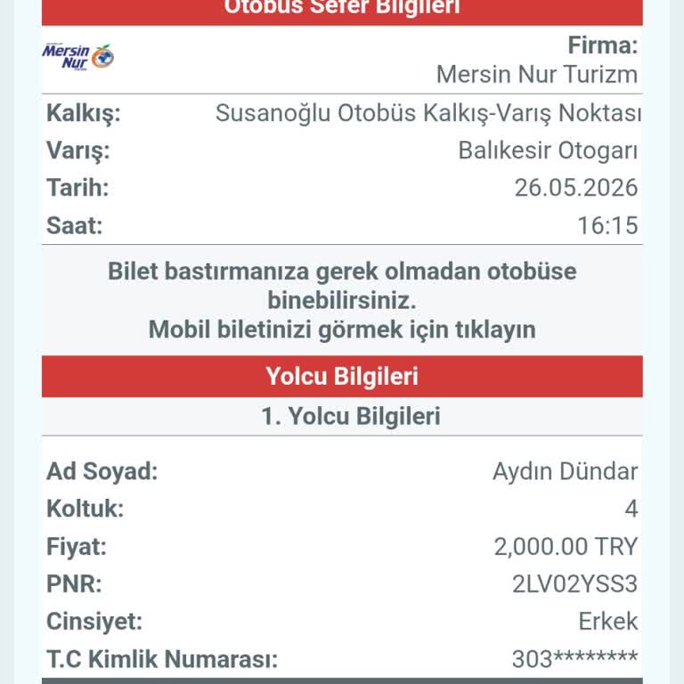Tek Otobüs Olarak Satılan Yolda Zorunlu Aktarma Ve Yüksek Ücret Mağduriyeti