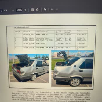 Neova Sigorta Hasar Dosyasının Yetersiz İncelenmesi Ve İletişim Eksikliği