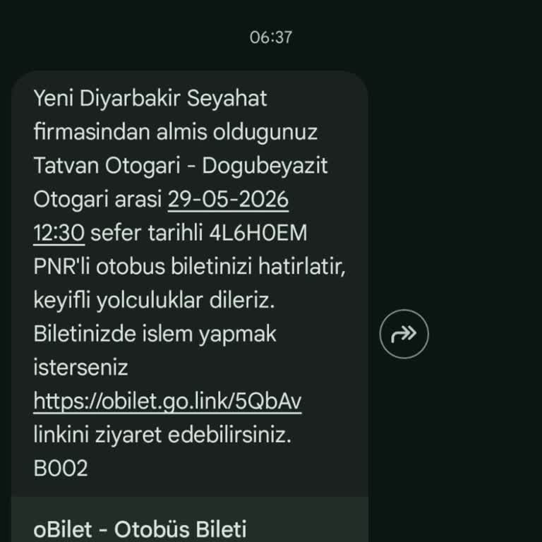 Otobüsün Bilgi Vermeden Kalkması Ve Personel İlgisizliği Nedeniyle Yaşanan Mağduriyet