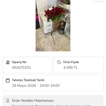 Çiçek Sepeti Görseldeki Gül Çelengi Yerine Özensiz Ürün Teslim Edildi