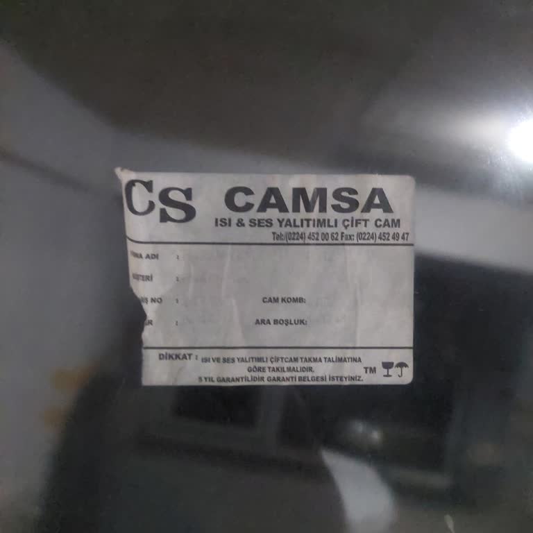 Bursa'daki Dairede Comford Cam Bozulması Ve Ücretsiz Değişim Talebi