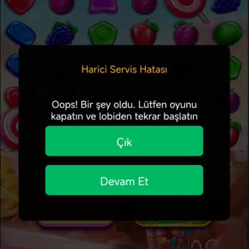 21122 Hata Kodu Nedeniyle Oyun Oynayamıyor Ve 5000 TL Çekim Talebi Kayboldu