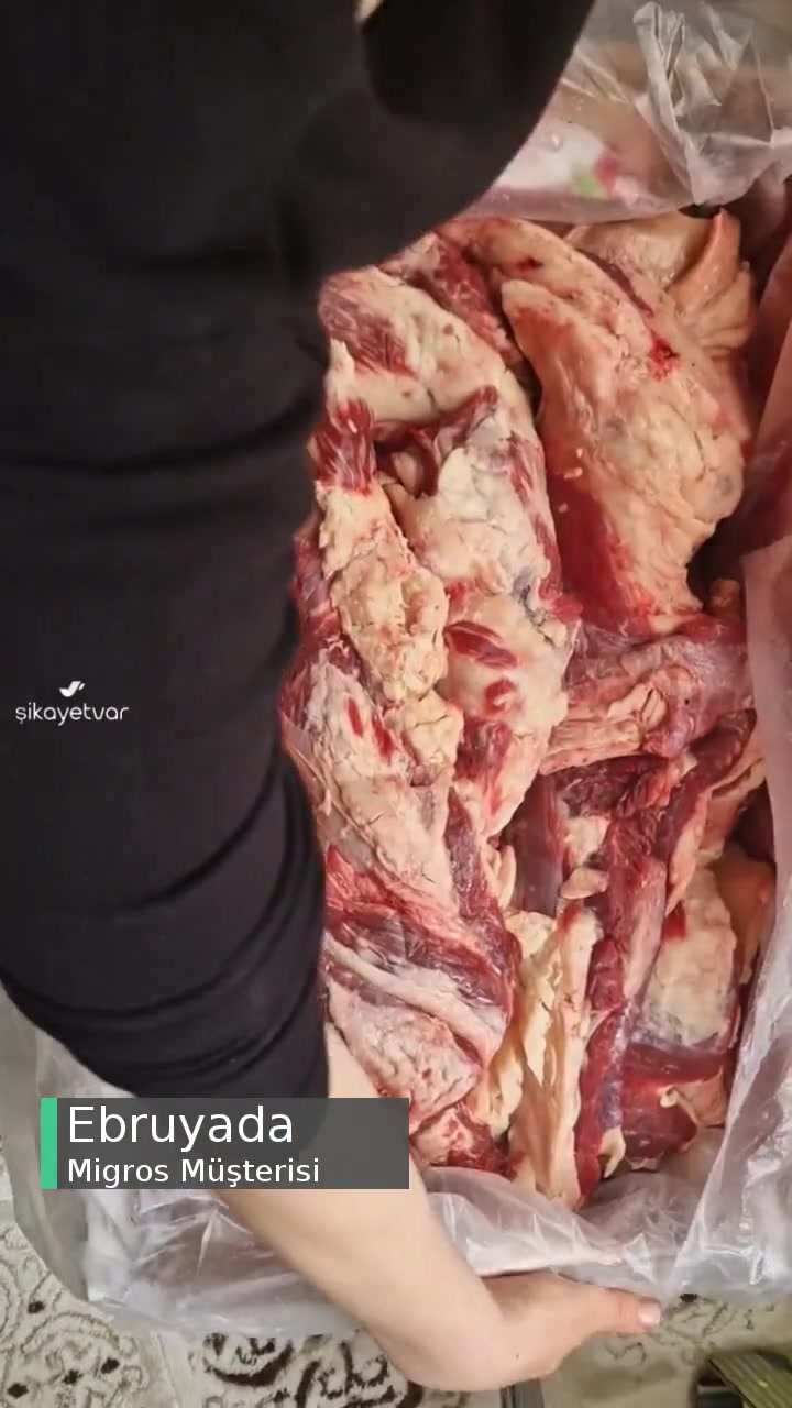 Migros Kurban Siparişi Bir Kutu Uzun Şeritler Halinde Yağ Gönderilmiş! videonun kapak resmi