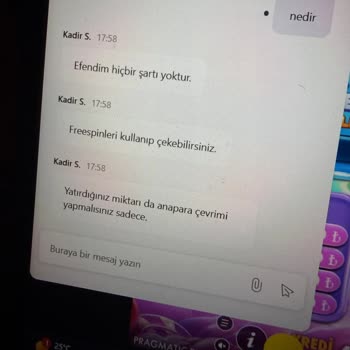 Kampanya Şartları Değiştirildiği İçin Free Spin Bonusu Reddi