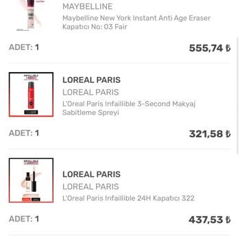 Watsons Online Siparişinde Maybelline Concealer Renk Uyuşmazlığı Ve İade Talebi