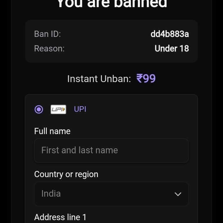 Umingle Banned Me for Being Under 18 Even Though I Am 19