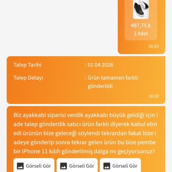 Ayakkabı İadesi Reddedildi, Telefon Kılıfı Gönderildi