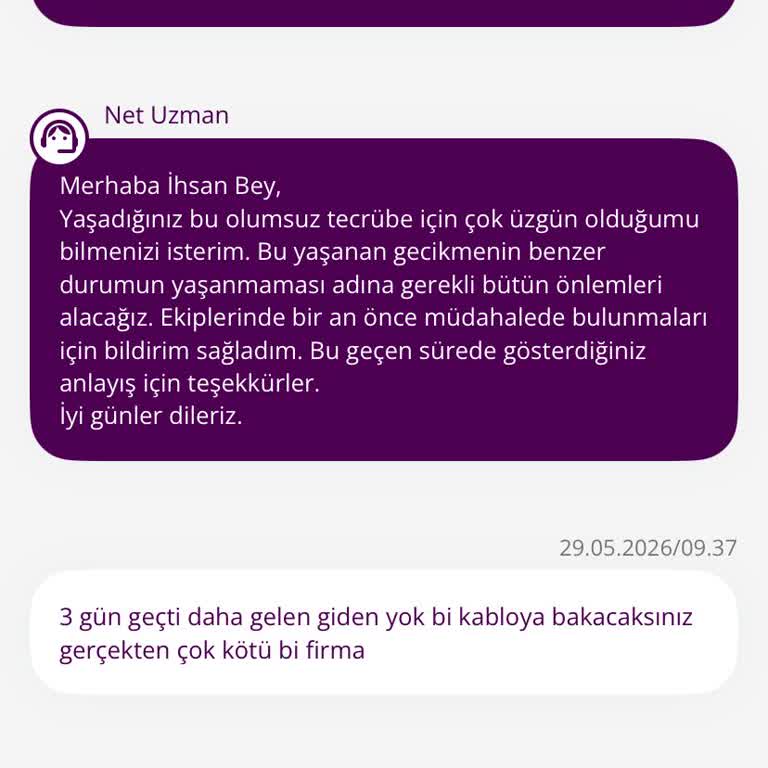TurkNet Ev İnternetim Kesik, Uzun Süreli Mağduriyet Ve Çözüm Bekliyorum