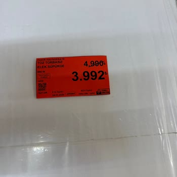 Etiketteki 3.992 TL Fiyatından Satmayan BİM Şırnak Silopi Mağazası