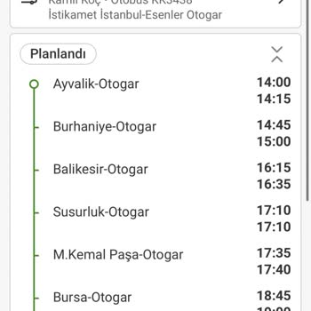 Kamil Koç Seferinde 2,5 Saat Gecikme Ve Bilgilendirme Eksikliği