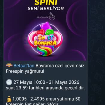 Betsat Kampanya Şartlarını Tek Taraflı Değiştirerek Free Spin Vermedi