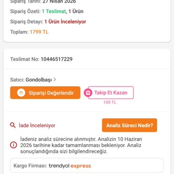 İade Sürecindeki Uzun Bekleyiş Ve Çözüm Talebi