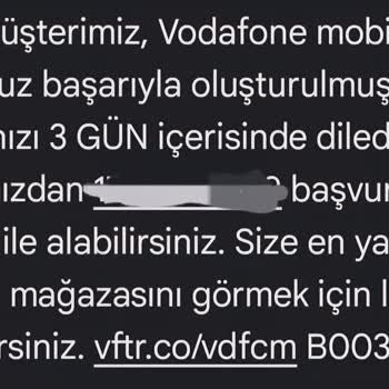 Vodafone’da Yanlış Tarifeyle 10 GB Paketi Kullanmak Zorunda Bırakılmak