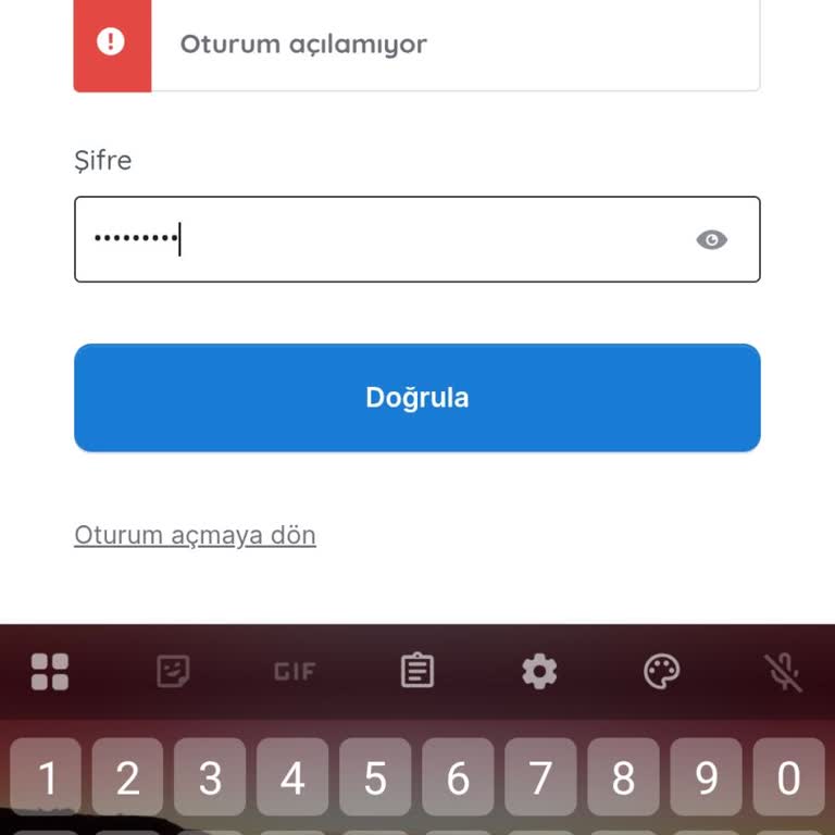 Kazandirio Uygulamasına Giriş Şifremi Unuttum, Hesabıma Erişemiyorum