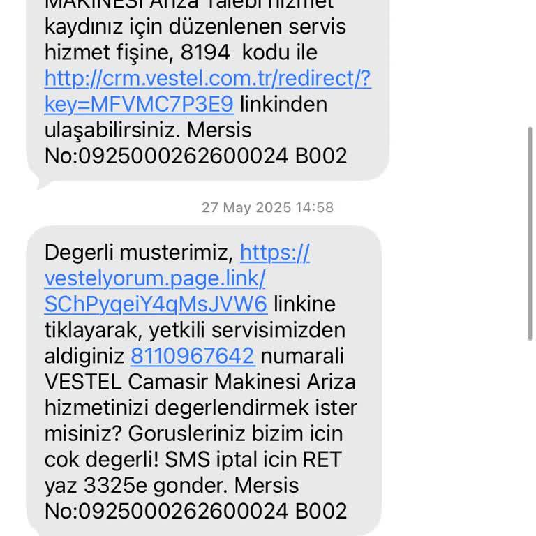 Temiz Yıkama Ve Koku Sorunu Yaşayan Vestel Çamaşır Makinesi İçin İade Talebi